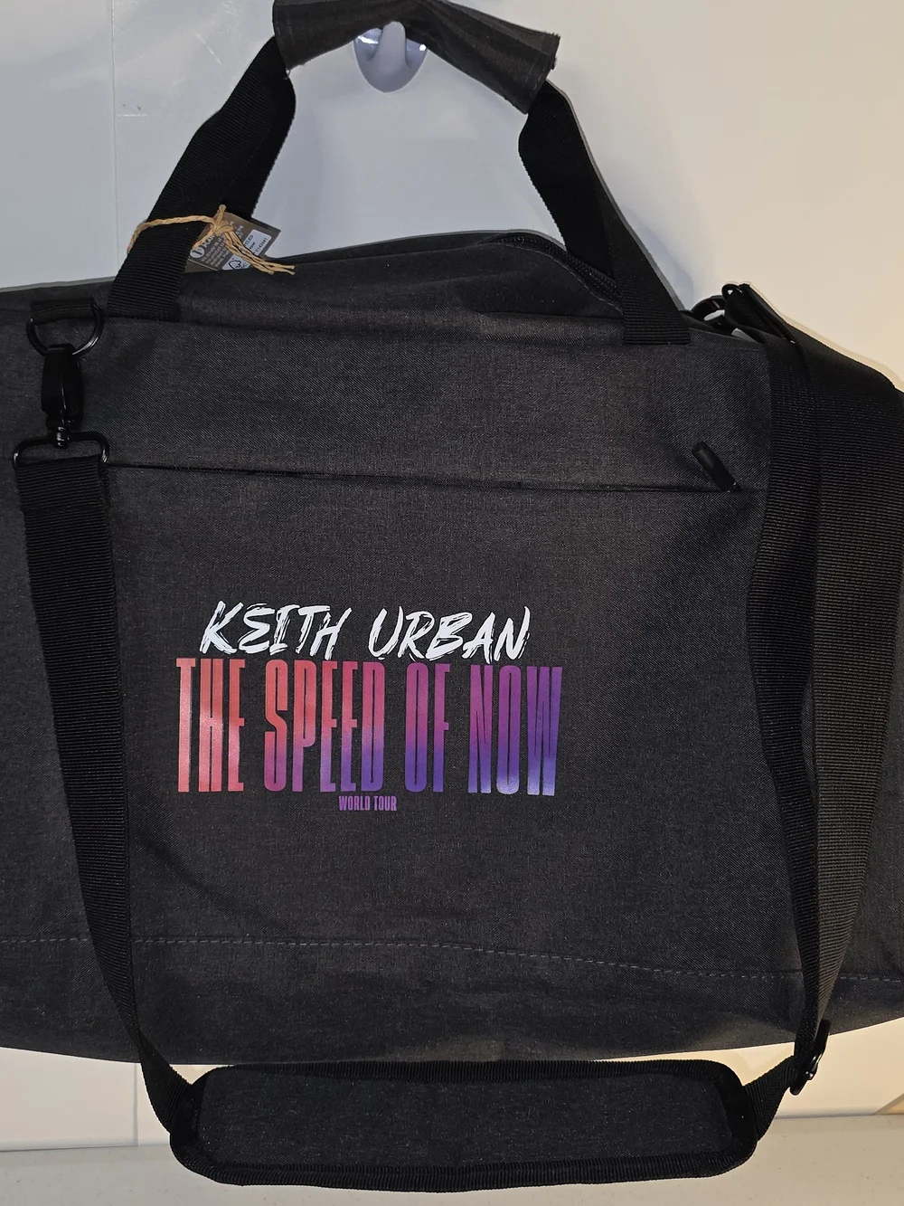 Keith Urban The Speed of Now Duffel Bag Travel Overnight Gym Bag Music Festival
